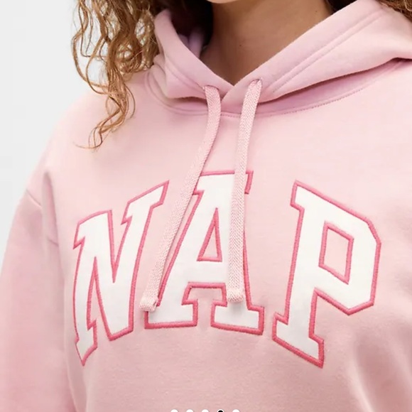 Gap Oversized Nap Logo Hoodie XL - Picture 4 of 5